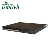 Dispositif de terminaison combiné FTA DVB-T2 vers passerelle IPTV, récepteur CI IRD DVB-S/S2, option encodeur vidéo H.264, modulateur RF numérique CATV