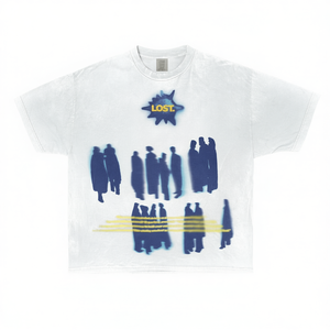 Camiseta Holgada con Estampado Vintage Lost Souls, Estilo Y2K, Streetwear - Product Image 2