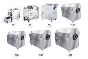 Máy rang cà phê công nghiệp công suất cao 70-100kg, máy rang hạt ca cao, ngô, lạc công suất 20kg - Product Image 2