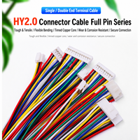 Cable conector HY de 2.0 mm, cableado de color 24AWG para PCB y dispositivos electrónicos