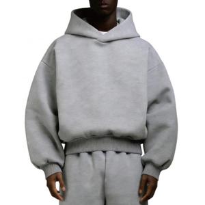 Fabricantes de <span class=keywords><strong>Sudaderas</strong></span> con Capucha de 500 g/m² para <span class=keywords><strong>Hombre</strong></span>, Sudadera con Capucha Corta Extra Grande Personalizada de Alta Calidad para <span class=keywords><strong>Hombre</strong></span> - Product Image 1