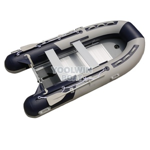 300cm Lichtgewicht Duurzame PVC <span class=keywords><strong>Aluminium</strong></span> Buis 3-Persoons Opblaasbare Visboot voor Driften, Offshore Cruisen & Meren Verkennen - Product Image 3