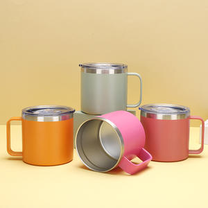 Taza de Viaje de Acero Inoxidable con Aislamiento al Vacío de 12oz/14oz, Personalizada con Grabado Láser, Regalo de Aniversario de Bodas 2026, Clásica - Product Image 2