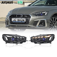 JUSHUN Voiture Led Avant Lumière Système D'éclairage De Voiture Lampe Frontale pour Audi A5 2021-2024 Led Phare Feux Diurnes