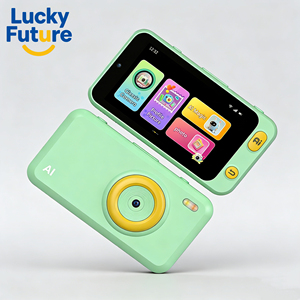 Caméra Jouet IA <span class=keywords><strong>pour</strong></span> Enfants, Apprentissage Linguistique, Reconnaissance d'Objets, Appareil d'Apprentissage Visuel 13MP, Écran IPS 4'' en Plastique, Batterie au Lithium 1700mAh - Product Image 1