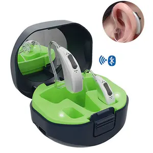 Hearing Aid Manufacturers High Quality Bluetooth Smart Hearing Aids Rechargeable Digital App Control BTE Ear Amplifier