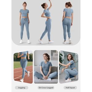 Pantalones Médicos FOXA para Mujer, Suaves, Tipo Jogger, Cintura Media, con Bolsillo con Cremallera, Uniformes de Hospital, Yoga, Corte Ajustado, Estilo Cargo - Product Image 5