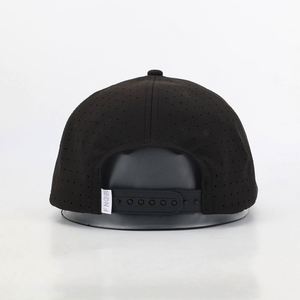 Casquette Snapback 6 Panneaux en Polyester de Haute Qualité, Visière Plate, Imperméable, avec Trous Perforés Découpés au Laser, Logo Personnalisé, Broderie 3D, Style Hip-Hop - Product Image 5
