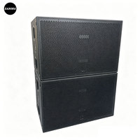 Subwoofer actif double 18 pouces Sub 8006-AS, enceintes audio professionnelles pour scène, son professionnel, subwoofer haute puissance 8006