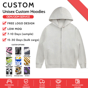 <span class=keywords><strong>Sweat</strong></span>-shirt à capuche sport tissé pour hommes, coupe ample, fermeture éclair, en élasthanne/coton, motif géométrique, collection automne 2025 – Vente en gros - Product Image 1