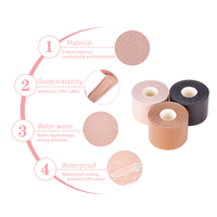 Xinqi Cinta Adhesiva Reutilizable para Soporte y Levantamiento de Senos, con Pegamento Biodegradable, Impermeable, Estilo Sexy, Desechable, Transpirable, Efecto Push-Up, ¡Gran Venta!