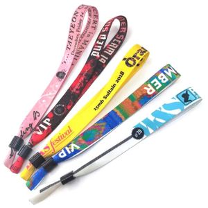 Bracelets en polyester avec impression par transfert thermique - Bandes d'accès pour événements, fêtes et sports - Product Image 4