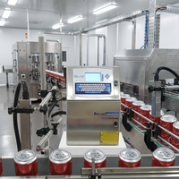 Impresora de Inyección de Tinta CIJ con Tinta UV, Máquina de Codificación Continua Industrial, Impresión Automática de Fecha de Caducidad, Número de Serie y Código de Barras, 150m/min