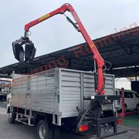 FFB Grabber Oliepalm Grabber Tractor Palmvruchtenoogstmachine Pengambil Kelapa Sawit Tractor Palm Grab