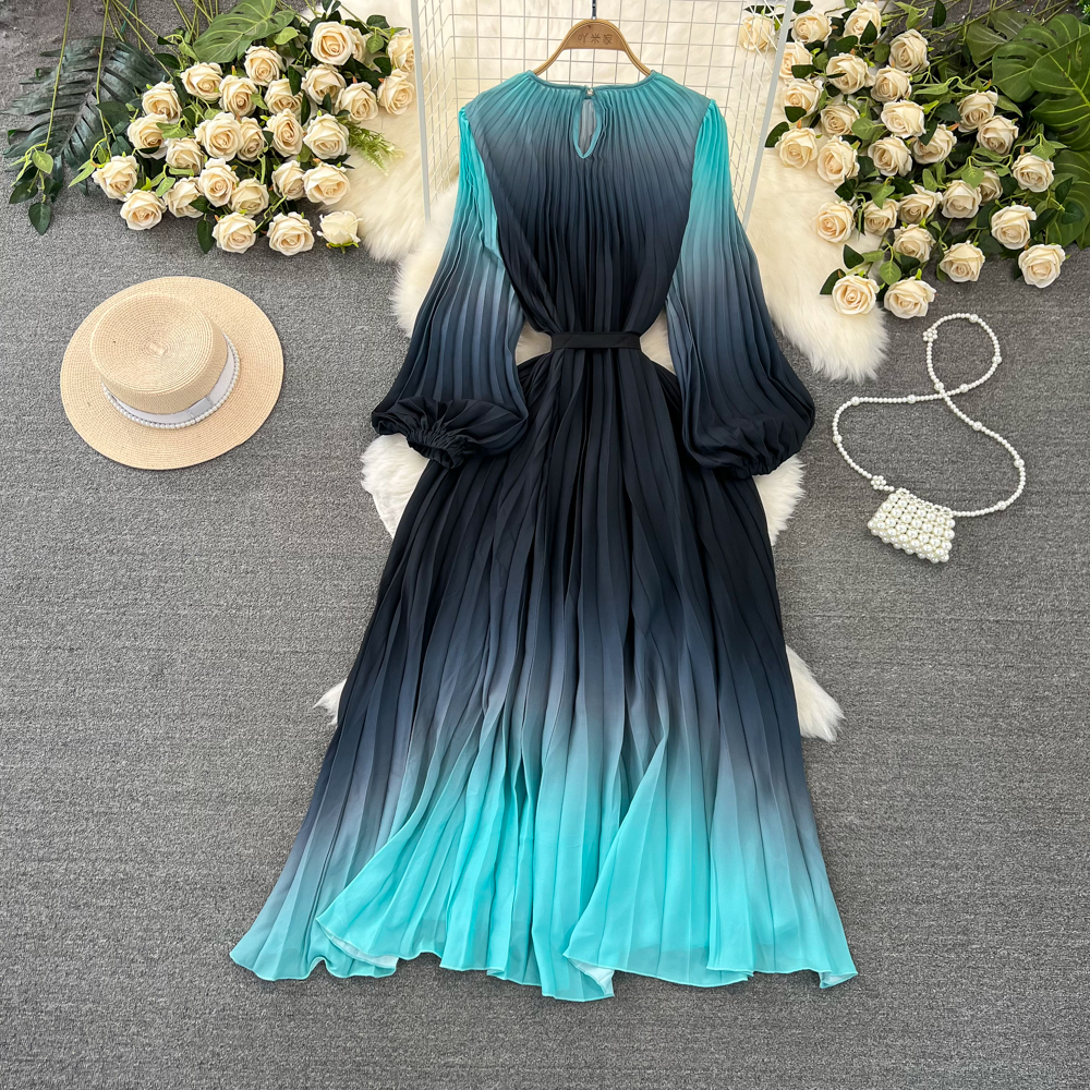 chinese dress ladies Amazon.com: CHICWISH Women's Splendor of The Sunset Orange Violet Halter  Neck Gradient Pleated Maxi Slip Chiffon Dress : Clothing, Shoes & Jewelry main image 1