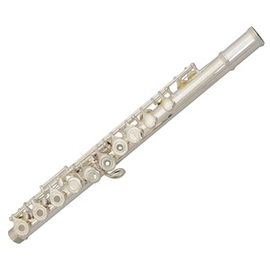 Flûte traversière française 16 clés à trous ouverts en Do, plaquée argent, instrument pour débutants, enseignement et examen pour adultes - Product Image 5