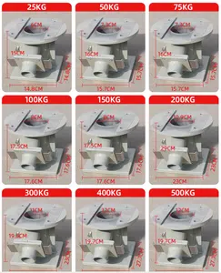 OEM Industrial Plastic Hopper Dryer For Injection Mould Machine 25KG