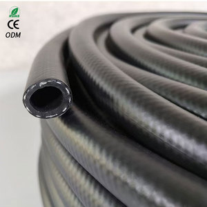 Tubo Flessibile in Nylon Intrecciato Nero 8mm 10mm Resistente al Calore e all'Olio Tubo per Carburante e Benzina Multiuso per Aria e Acqua - Product Image 2