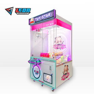 Máquina de grúa recreativa operada por monedas <span class=keywords><strong>Leon</strong></span> Brand, superventas, con certificación CE, hardware estable, 220V para juegos de entretenimiento - Product Image 1
