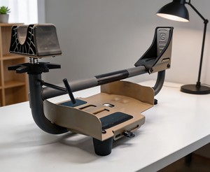 Support de tir métallique anti-recul avec cadre de stabilité supérieure pour le tir en extérieur - Product Image 1