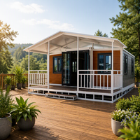 Maison conteneur pliable Jiezhu à double aile extensible, épaissie et respirante, avec chambre et salle de bain pour usage en dortoir