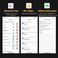 V020 Lector de Códigos OBD2, Escáner de Diagnóstico para Automóviles con 1 Año de Garantía y Pantalla LCD