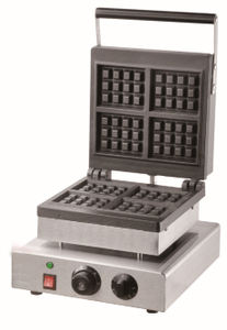 Machine à gaufres carrées belges électrique haute performance <span class=keywords><strong>2000W</strong></span>, machine à gaufres carrées commerciale - Product Image 2