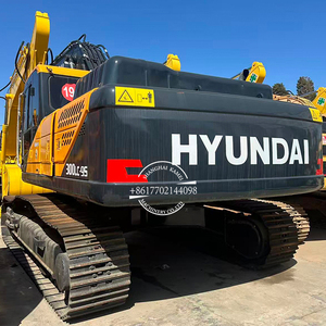 Equipo de Construcción Modelo 2022 con Motor Cummins, Excavadora de Cadenas Hyundai 300LC-9S Usada, Bomba Hidráulica PLC - Segunda Mano - Product Image 1