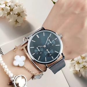 Reloj de Pulsera de Cuarzo Unisex con Correa de Malla de Cocodrilo, Cristal Plateado, Minimalista, Elegante, Casual de Negocios para Hombre y Mujer - Product Image 5