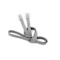 Kit de connecteurs modulaires universels 6P6C pour câbles RJ11/RJ12/RJ25 d'ordinateurs électroniques, boîtiers étanches en PVC sur mesure, étamés
