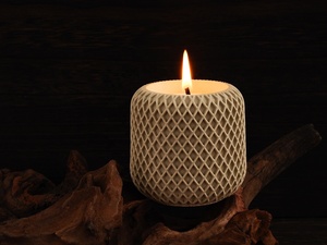 CARATTE Moule en silicone pour bougie en <span class=keywords><strong>cire</strong></span> de soja, béton, maille irrégulière, plâtre, tasse, résine époxy - Product Image 5