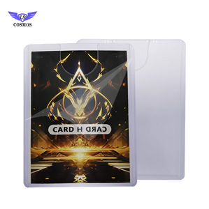 Porte-cartes rigides 35pt pour cartes <span class=keywords><strong>Yu</strong></span>-<span class=keywords><strong>Gi</strong></span>-<span class=keywords><strong>Oh</strong></span>, laminés double face, résistants à l'humidité, en forme de U, personnalisables, pour le commerce transfrontalier - Product Image 1