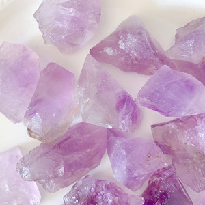 Kristal Amethyst Ungu Alami Berkualitas Tinggi, Batu Kasar Kuarsa Kristal untuk Dekorasi dan <span class=keywords><strong>Tarot</strong></span> - Product Image 2