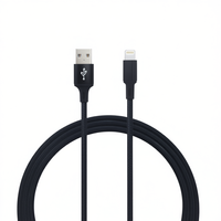 Câble USB vers Lightning S&N en nylon, charge rapide 3A, conducteur en cuivre pur, synchronisation des données pour iPhone