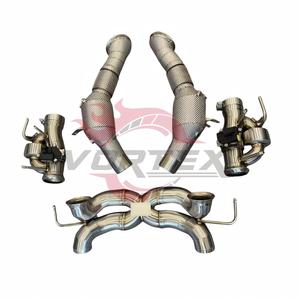 Sistema de Escape Valvetronic Vortex SS304 para Ferrari SF90 Stradale Spider con Tubos de Escape con Protección Térmica y Tubo en X de Alto Flujo - Product Image 2