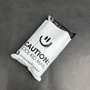 Luxury Full Bleed Matte White Poly Mailer Bags - Custom Printed E-commerce Shipping Envelopes with Self Adhesive Seal - Product Image 4