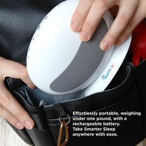Raptbaby Portable White Noise Machine For Babies Battery Powered Sleep Aid White Plastic <b>Usb</b> <b>Plug</b> - Product Image 5
