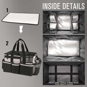 Wearable <b>Cleaning</b> <b>Caddy</b>, <b>Cleaning</b> <b>Caddy</b> Supplies Organizer with Handle & Shoulder Straps for Housekeepers - Product Image 4