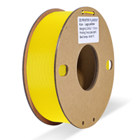 Filament d'imprimante 3D LONQI jaune PLA 1,75 mm 1 kg en vrac, matière première plastique PLA robuste OEM ODM pour filament d'imprimante 3D