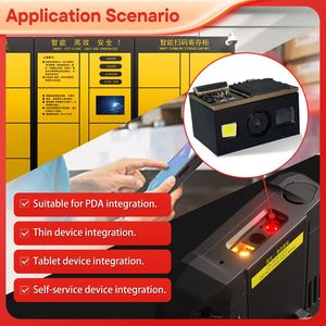 Motor de escaneo de código de barras 2D integrado con interfaz USB Stock para uso industrial Quioscos Puertas de control de acceso Dispositivos de autoservicio - Product Image 5