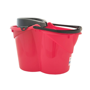 Cubo 15 L Rosso Ovale con Scolapiatti - Product Image 1