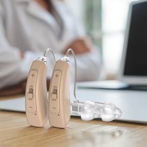 Fournitures auditives rechargeables BTE avec charge longue durée pour prévenir les hurlements pour les appareils <span class=keywords><strong>AirPods</strong></span> Max et <span class=keywords><strong>Honor</strong></span> - Product Image 1