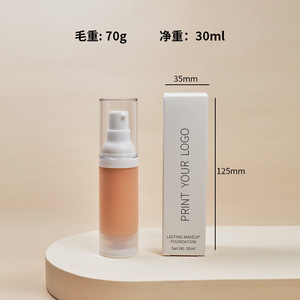 30ml Meilleur fond de teint imperméable et <span class=keywords><strong>mat</strong></span> <span class=keywords><strong>double</strong></span> usure pour la peau longue durée haute couverture Fond de teint liquide pour le visage Maquillage Cc Cream - Product Image 3