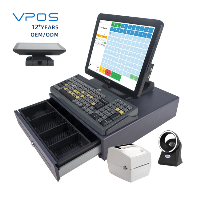 15 Inch Desktops All in One Touch Screen Pos System  Pc Monitor Computer Sale