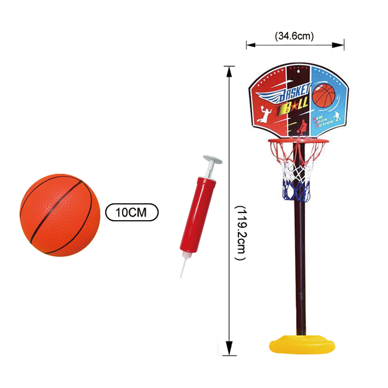 Interactive Sport Game Plastic Adjustable Basketball Stand Toys for Kids Ages 5-13 Years