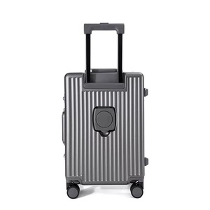 Unisex Retractable Spinner Luggage Modern Aluminum Frame Travel <strong>Suitcase</strong> <strong>Light</strong> <strong>Weight</strong> and Durable TSA Lock for Holiday Use - Product Image 4