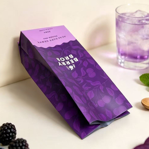 Pochette alimentaire à soufflet latéral avec logo personnalisé, grande capacité, thermoscellable, pour 2,5 kg de poudre de fruits secs - Product Image 3