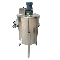 Hochwertige elektrische 4-Rahmen-Honigextraktionsmaschine aus rostfreiem Stahl 304 Verdickter Bienen trenner Neue Imkerei Bienen farmen
