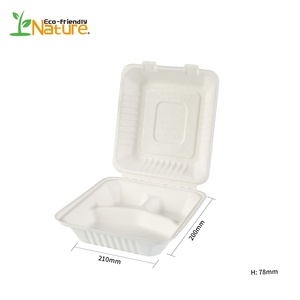 Livraison <span class=keywords><strong>De</strong></span> nourriture Bagasse Conteneur 1000ml pour Motos - Product Image 4