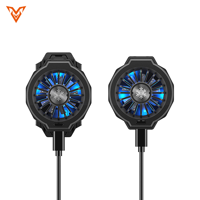 Mobile Phone Game Cooler F10 Fan RGB Wireless Charger Magnetic Flexible Portable for Cooling Mobile Phone Radiator